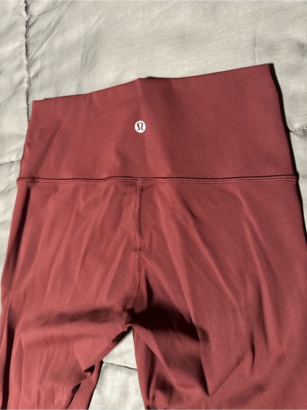 lululemon Wunder under wine Burgundy Leggings